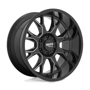 Moto Metal – MO806 – Black – 20″x10″ -18mm – Summer Wheels – MO80621085318N